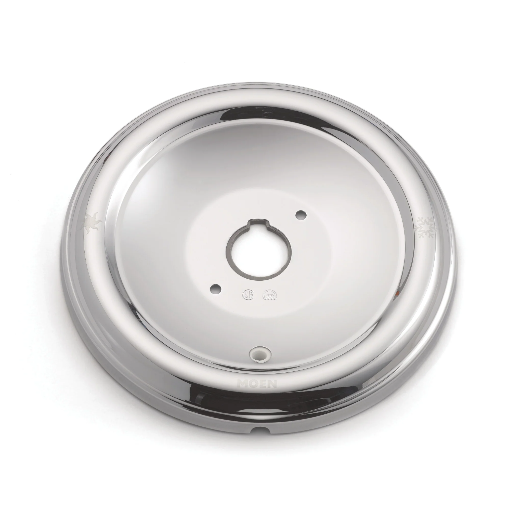 Moen Chrome 7" Diameter Replacement Escutcheon - Image 2