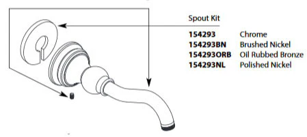Weymouth Chrome Spout Kit - Image 6