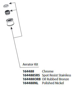 Weymouth Chrome Aerator Kit - Image 7