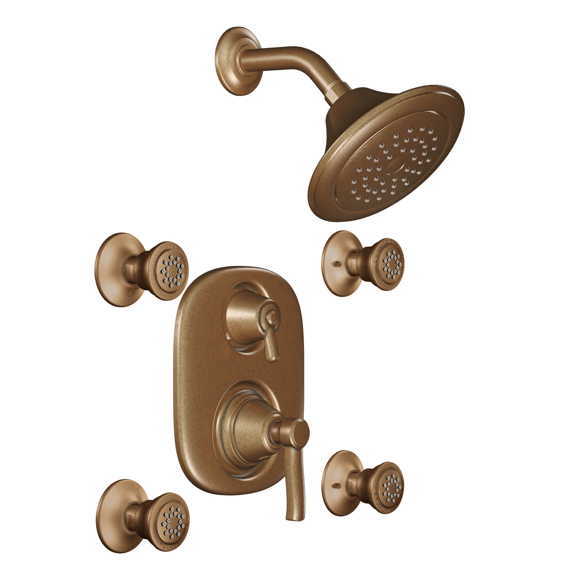 Rothbury Chrome Moentrol(R) vertical spa