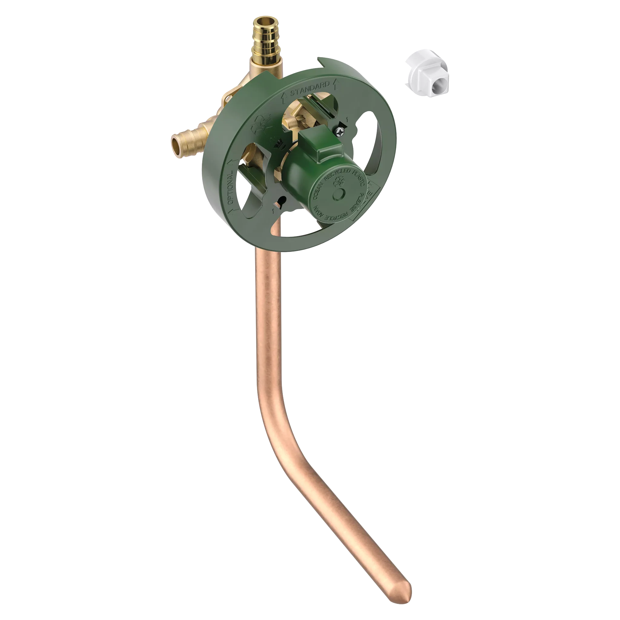 M-Pact Includes bulk pack Posi-Temp(R) 1/2" cold exp PEX with cc/ips tub connection pressure balancing - Image 2