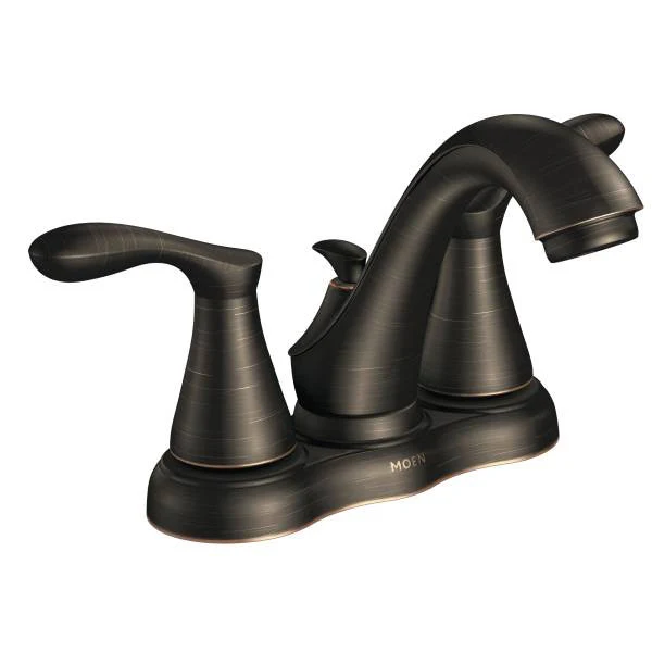 Varese Chrome two-handle high arc bathroom faucet - Image 5