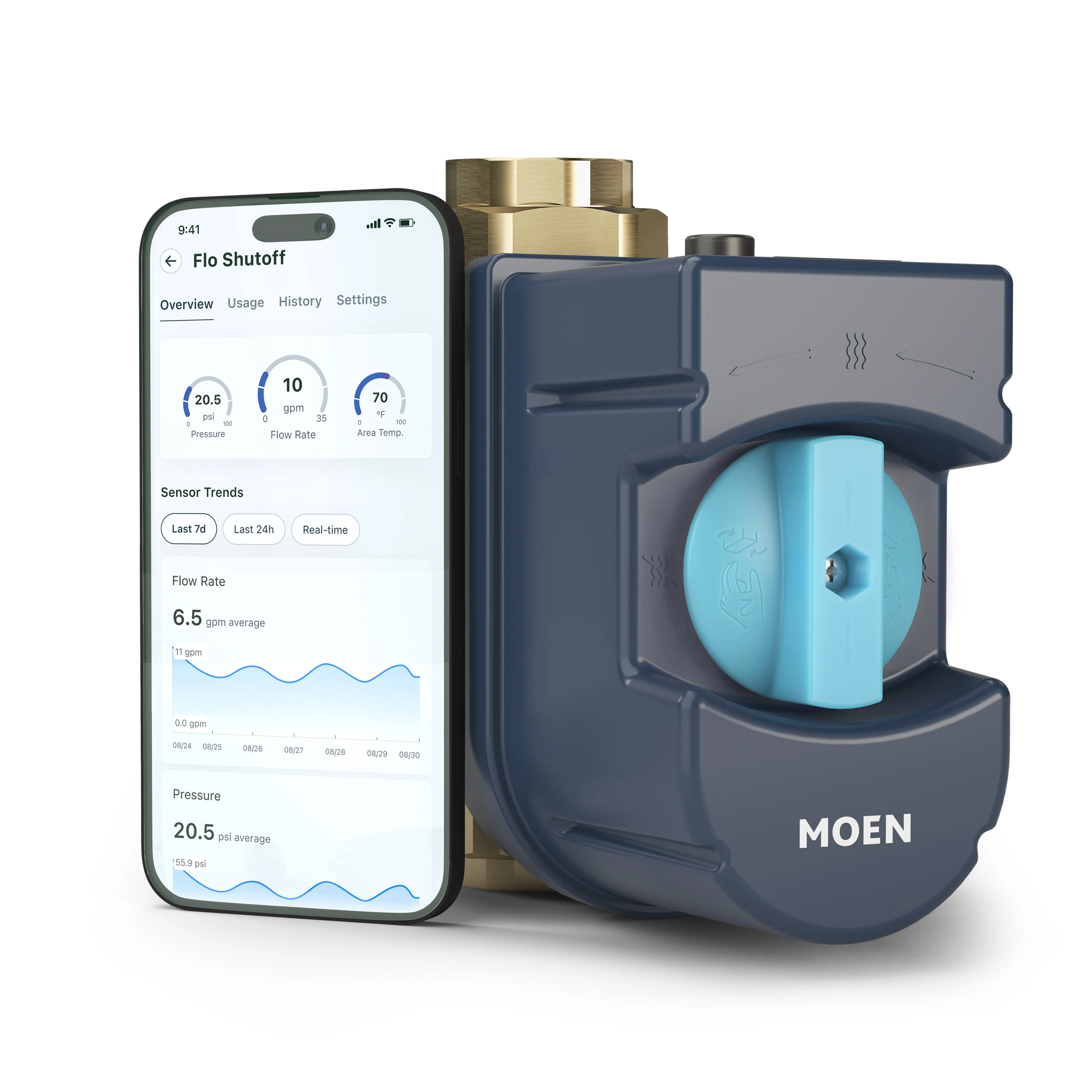 Flo Smart Water Monitor and Shutoff Kit - Image 3
