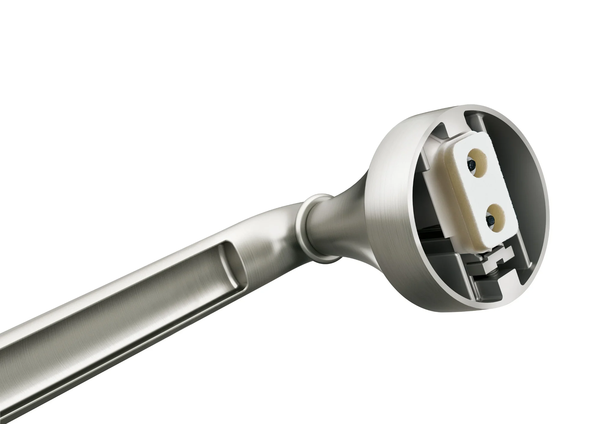 Hamden Spot resist brushed nickel Pivoting Toilet Paper Holder - Image 5