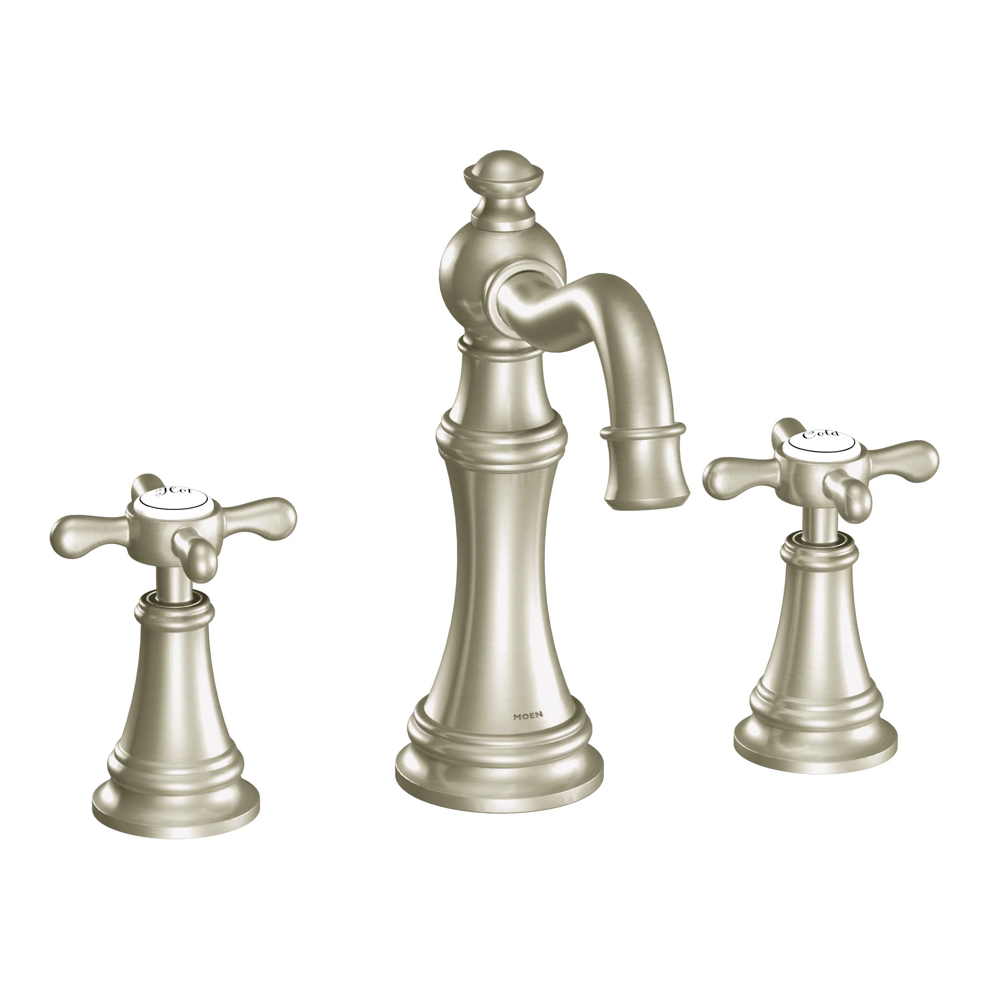 Weymouth Chrome Two-Handle High Arc Bathroom Faucet - Image 37